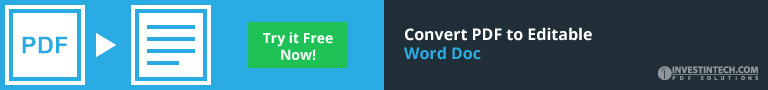 PDF to DOC Conversion