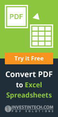 PDF to Excel